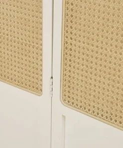 Maisons Du Monde Tête De Lit 160/180 Blanc Cassé Et Cannage En Rotin -Boutique Maisons du Monde tete de lit 160 180 blanc casse et cannage en rotin 1000 14 26 219909 3