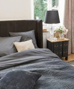 Maisons Du Monde Tête De Lit 160 à Rebords Gris Anthracite -Boutique Maisons du Monde tete de lit 160 a rebords gris anthracite 1000 6 13 209072 5