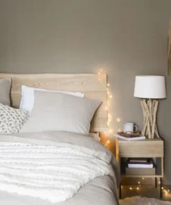 Maisons Du Monde Tête De Lit 160 En Chêne Massif Et Métal Noir -Boutique Maisons du Monde tete de lit 160 en chene massif et metal noir 1000 13 30 197978 5