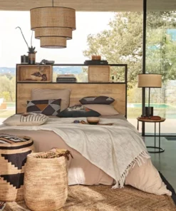 Maisons Du Monde Tête De Lit 160 En Manguier Massif Et Métal Noir -Boutique Maisons du Monde tete de lit 160 en manguier massif et metal noir 1000 14 27 198098 6