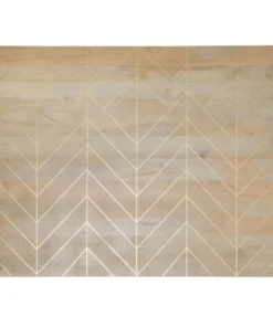 Maisons Du Monde Tête De Lit 160 En Manguier Massif Motifs Dorés