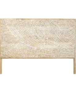 Maisons Du Monde Tête De Lit 160 En Manguier Massif Sculpté