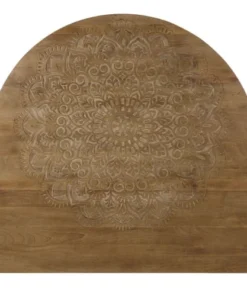 Maisons Du Monde Tête De Lit 160 En Manguier Massif Sculpté