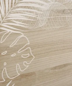 Maisons Du Monde Tête De Lit 160 En Pin Massif Imprimé Feuillage Blanc -Boutique Maisons du Monde tete de lit 160 en pin massif imprime feuillage blanc 1000 13 2 198811 4