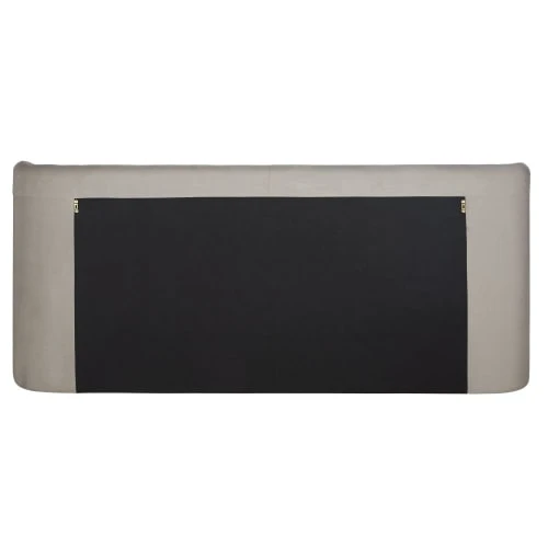 Maisons Du Monde Tête De Lit 160 En Velours Gris Clair 5 Maisons Du Monde Tête De Lit 160 En Velours Gris Clair – Image 3