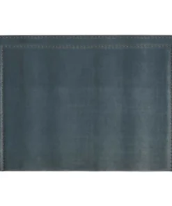 Maisons Du Monde Tête De Lit 160 En Velours Gris Vert Avec Clous En Métal Coloris Laiton, OEKO-TEX®