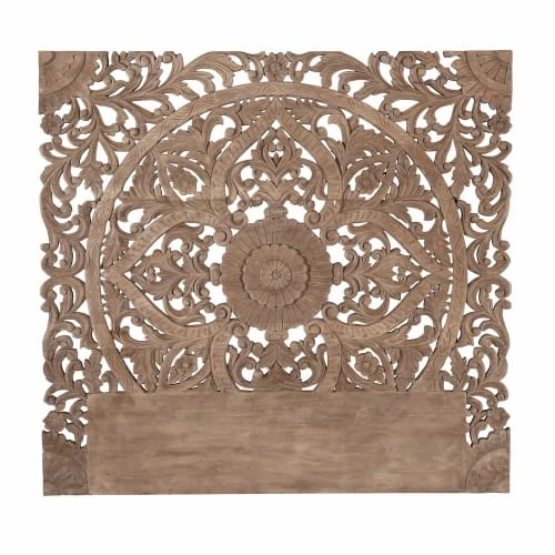 Maisons Du Monde Tête De Lit 160 Sculptée En Manguier Massif 3 Maisons Du Monde Tête De Lit 160 Sculptée En Manguier Massif