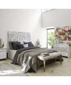 Maisons Du Monde Tête De Lit 160 Sculptée En Manguier Massif Blanc 13 Maisons Du Monde Tête De Lit 160 Sculptée En Manguier Massif Blanc -Boutique Maisons du Monde tete de lit 160 sculptee en manguier massif blanc 1000 0 10 129693 12