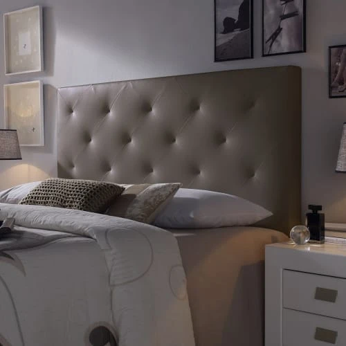 HOMN Tête De Lit 160x60 Cm Chocolat, Cuir Synthétique 4 HOMN Tête De Lit 160x60 Cm Chocolat, Cuir Synthétique – Image 2