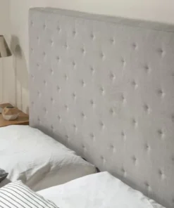 HOMN Tête De Lit 160x60 Cm Couleur Gris, 8 Cm D'épaisseur -Boutique Maisons du Monde tete de lit 160x60 cm couleur gris 8 cm d epaisseur 3