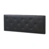 HOMN Tête De Lit 160x60 Cm Noir, Cuir Synthétique -Boutique Maisons du Monde tete de lit 160x60 cm noir cuir synthetique 4