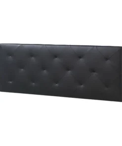 HOMN Tête De Lit 160x60 Cm Noir, Cuir Synthétique