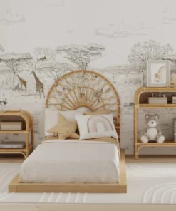 Rendez Vous Déco Tête De Lit 90 Cm En Rotin -Boutique Maisons du Monde tete de lit 90 cm en rotin 1