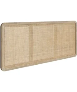 Rendez Vous Déco Tête De Lit à Suspendre En Bois Et Cannage 140 Cm -Boutique Maisons du Monde tete de lit a suspendre en bois et cannage 140 cm 2