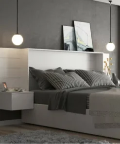 ID Kids Tête De Lit Avec Chevets 160 Cm Effet Bois Blanc -Boutique Maisons du Monde tete de lit avec chevets 160 cm effet bois blanc 2