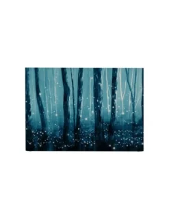 MyQuintus Tête De Lit Avec Housse Bleu 140 Cm