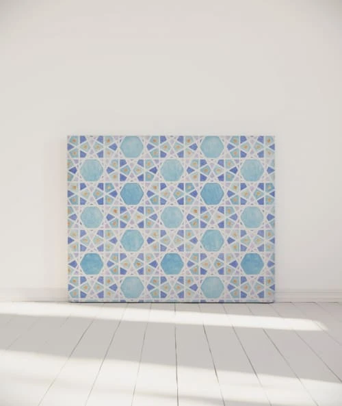 MyQuintus Tête De Lit Avec Housse Bleu 140 Cm 5 MyQuintus Tête De Lit Avec Housse Bleu 140 Cm – Image 3