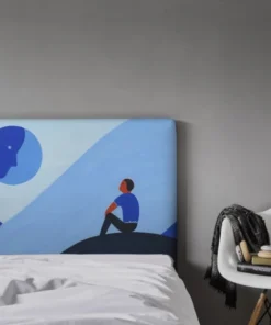 MyQuintus Tête De Lit Avec Housse Bleu 160 Cm -Boutique Maisons du Monde tete de lit avec housse bleu 160 cm 34