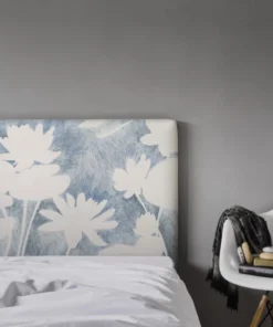 MyQuintus Tête De Lit Avec Housse Bleu 160 Cm -Boutique Maisons du Monde tete de lit avec housse bleu 160 cm 40