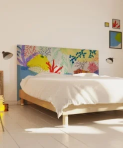 MyQuintus Tête De Lit Avec Housse Bleu 180 Cm -Boutique Maisons du Monde tete de lit avec housse bleu 180 cm 36