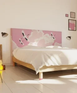 MyQuintus Tête De Lit Avec Housse Rose 180 Cm -Boutique Maisons du Monde tete de lit avec housse rose 180 cm 1