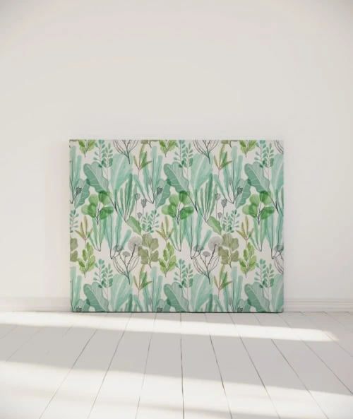 MyQuintus Tête De Lit Avec Housse Vert 140 Cm 5 MyQuintus Tête De Lit Avec Housse Vert 140 Cm – Image 3