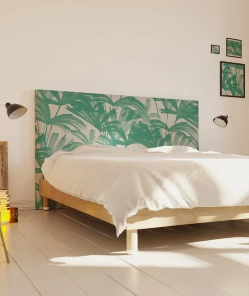 MyQuintus Tête De Lit Avec Housse Vert 160 Cm 4 MyQuintus Tête De Lit Avec Housse Vert 160 Cm – Image 2