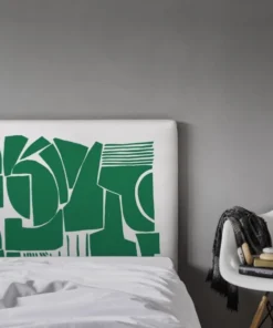 MyQuintus Tête De Lit Avec Housse Vert 160 Cm -Boutique Maisons du Monde tete de lit avec housse vert 160 cm 40