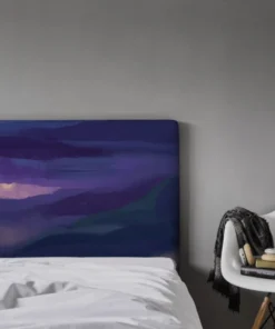 MyQuintus Tête De Lit Avec Housse Violet 160 Cm -Boutique Maisons du Monde tete de lit avec housse violet 160 cm 4