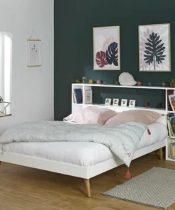 ID Kids Tête De Lit Avec Rangements 140 Cm Bois Massif -Boutique Maisons du Monde tete de lit avec rangements 140 cm bois massif 2