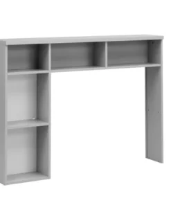 GAMI Tête De Lit Avec Rangements Effet Bois Gris -Boutique Maisons du Monde tete de lit avec rangements effet bois gris 2