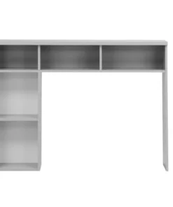 GAMI Tête De Lit Avec Rangements Effet Bois Gris