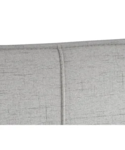 Wadiga Tête De Lit Capitonnée Carrés Polyester Gris Clair L160cm -Boutique Maisons du Monde tete de lit capitonnee carres polyester gris clair l160cm 2