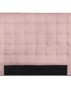 Usinestreet TĂȘte De Lit CapitonnĂ©e En Tissu MEGAN - Rose, Largeur - 160 Cm