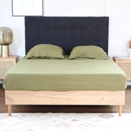 HOMIFAB Tête De Lit Capitonnée En Velours Gris Anthracite 160 Cm 4 HOMIFAB Tête De Lit Capitonnée En Velours Gris Anthracite 160 Cm – Image 2