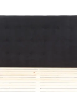 HOMIFAB Tête De Lit Capitonnée En Velours Gris Anthracite 160 Cm 10 HOMIFAB Tête De Lit Capitonnée En Velours Gris Anthracite 160 Cm -Boutique Maisons du Monde tete de lit capitonnee en velours gris anthracite 160 cm 2