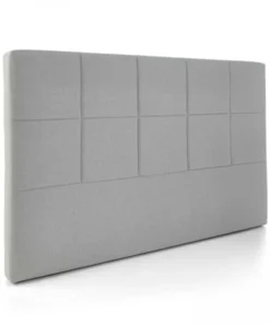 Oviala TĂȘte De Lit CapitonnĂ©e Gris Clair 160 Cm