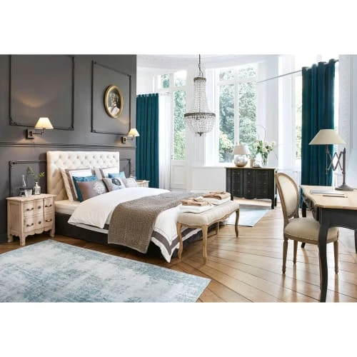 Maisons Du Monde Tête De Lit Capitonnée Vintage En Lin L 180 Cm 8 Maisons Du Monde Tête De Lit Capitonnée Vintage En Lin L 180 Cm – Image 6