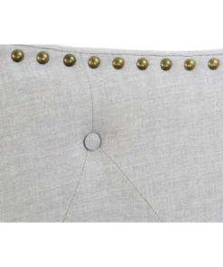 Wadiga Tête De Lit Classique Capitonnée Polyester Beige L146cm -Boutique Maisons du Monde tete de lit classique capitonnee polyester beige l146cm 2