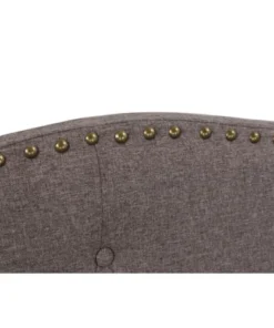 Wadiga Tête De Lit Classique Capitonnée Polyester Gris Foncé L146cm -Boutique Maisons du Monde tete de lit classique capitonnee polyester gris fonce l146cm 2