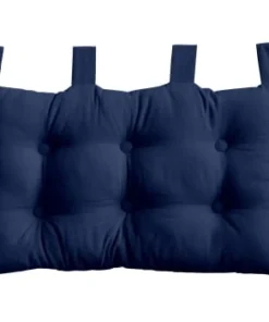 Enjoy Home Tête De Lit Coussin à Suspendre 70 X 45 Cm Noir -Boutique Maisons du Monde tete de lit coussin a suspendre 70 x 45 cm bleu marine panama