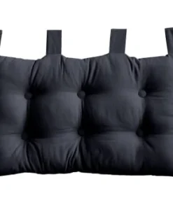 Enjoy Home Tête De Lit Coussin à Suspendre 70 X 45 Cm Gris Foncé -Boutique Maisons du Monde tete de lit coussin a suspendre 70 x 45 cm gris fonce panama 1