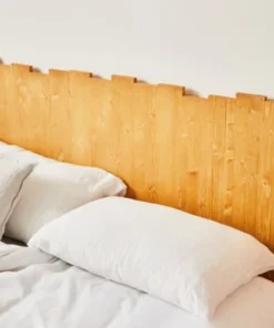 Hannun Tête De Lit En Bois D'épicéa De Couleur Marron Clair Pour Lit 150 Cm -Boutique Maisons du Monde tete de lit en bois d epicea de couleur marron clair pour lit 150 cm 3