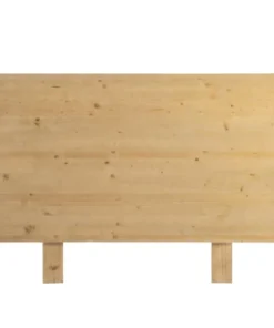 Hannun Tête De Lit En Bois D'épicéa De Couleur Naturelle Pour Lit 160 Cm