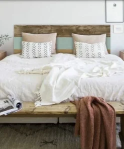 Hannun Tête De Lit En Bois D'épicéa Pour Lit 140 Cm -Boutique Maisons du Monde tete de lit en bois d epicea pour lit 140 cm 5