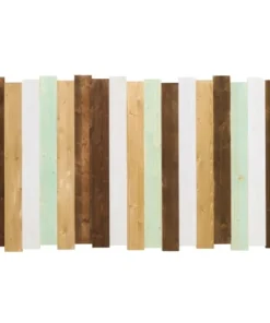 Hannun Tête De Lit En Bois D'épicéa Pour Lit 150 Cm