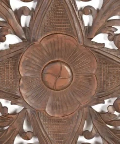 GINER Y COLOMER Tête De Lit En Bois De Manguier Couleur Noyer -Boutique Maisons du Monde tete de lit en bois de manguier couleur noyer 2