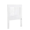 MOYCOR Tête De Lit En Bois De Mindi Blanc L100 -Boutique Maisons du Monde tete de lit en bois de mindi blanc l100