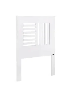 MOYCOR Tête De Lit En Bois De Mindi Blanc L100