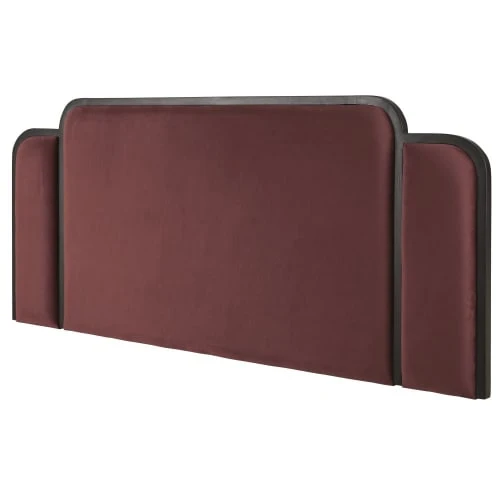 Maisons Du Monde Tête De Lit En Bois Et Tissu Couleur Brique 225x100 4 Maisons Du Monde Tête De Lit En Bois Et Tissu Couleur Brique 225x100 – Image 2